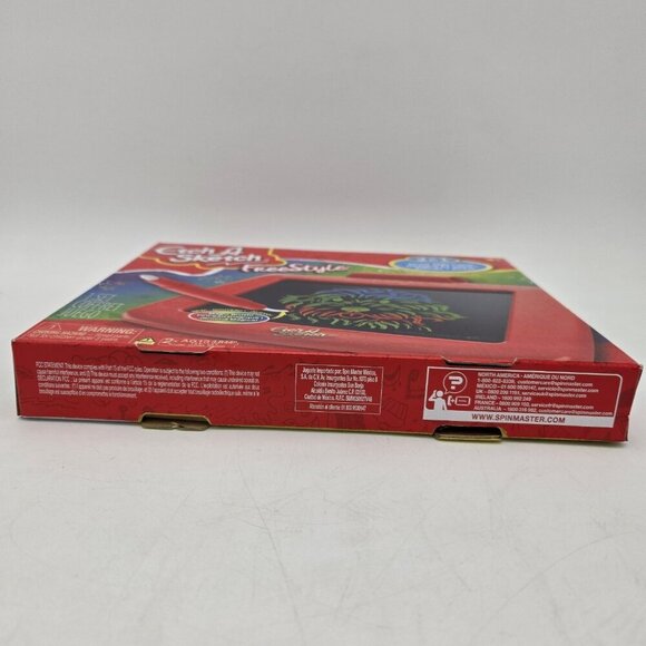 Etch A Sketch Freestyle Drawing Tablet with 2-in-1 Stylus Pen and Paintbrush Red - Picture 5 of 7